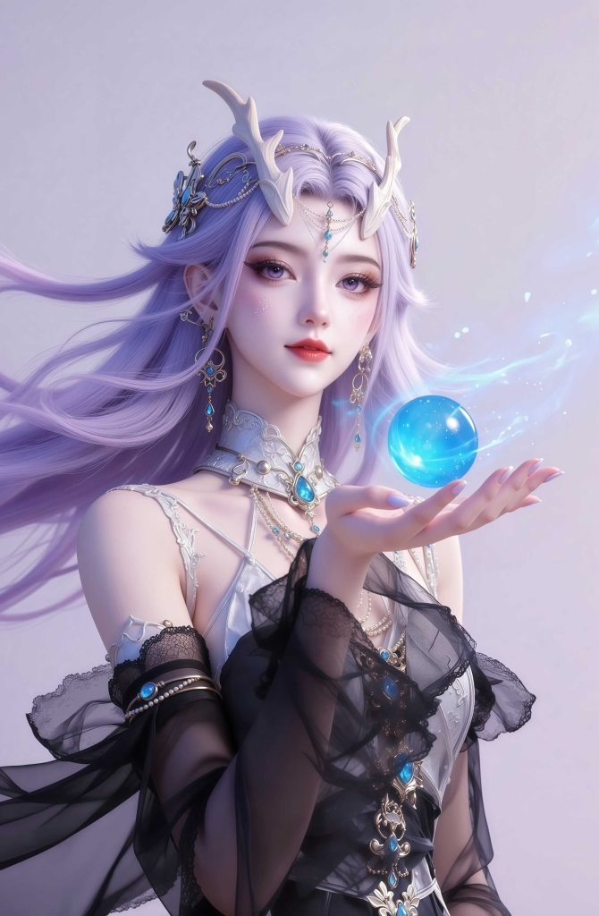 [百炼成神-封念云·纯素写真系列七] [93图] [第三季247画]-AI国漫分享