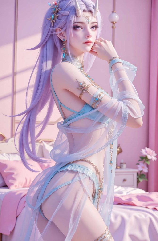 图片[4]-[百炼成神-封念云·纯素写真系列七] [93图] [第三季247画]-AI国漫分享