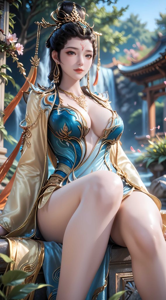 [王者荣耀-女娲-高清系列五] [81图] [第三季483画]-AI国漫分享
