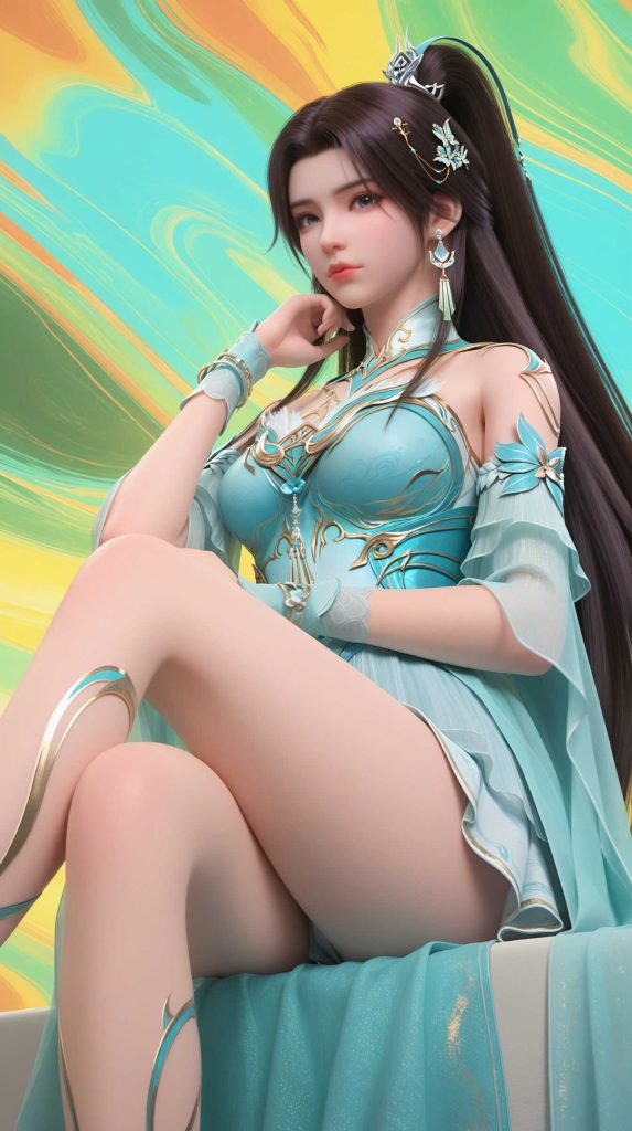 斗破苍穹-萧薰儿+11动态-143图-第3季578画-AI国漫分享