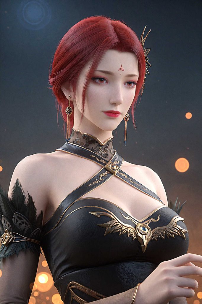 斗破苍穹-雅妃-144图-第3季880画-AI国漫分享
